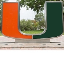 U Miami Statue